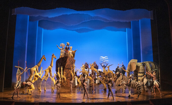 Company of the Lion King on Broadway - Circle of Life