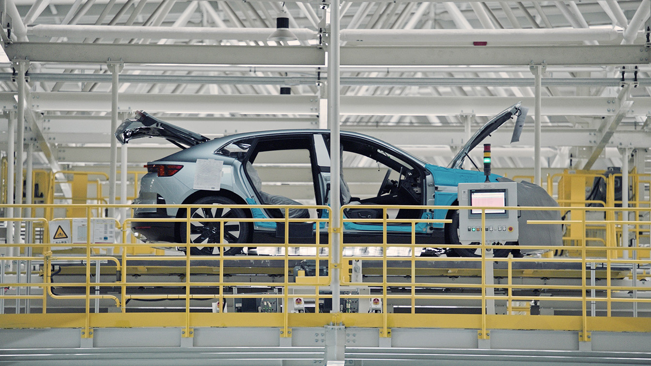 Polestar 4 Production 