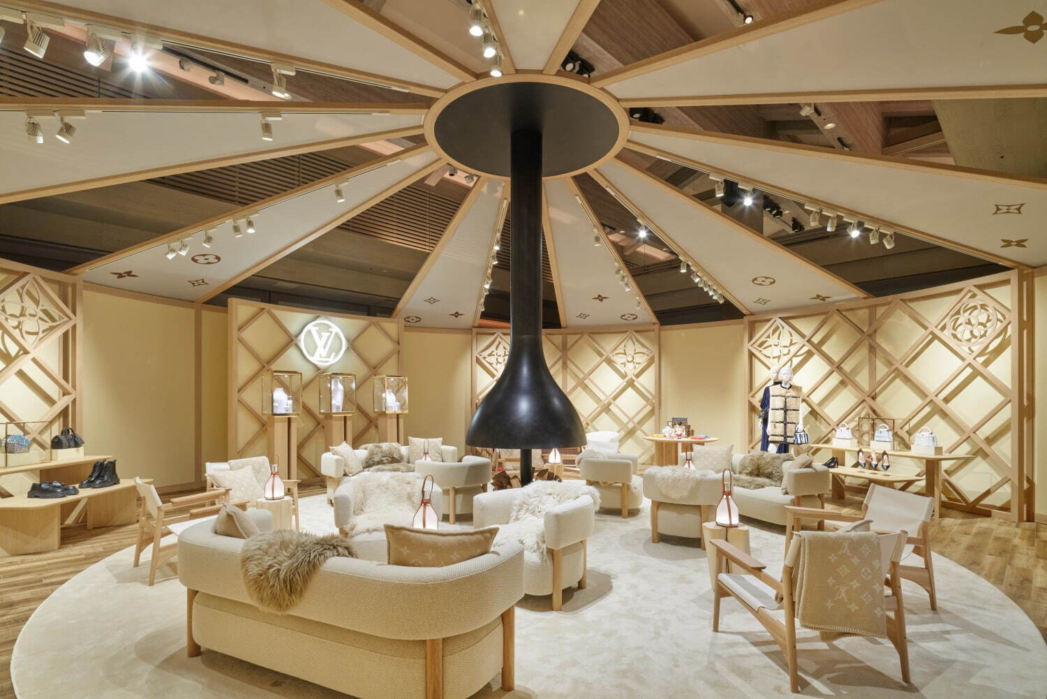 Louis Vuitton's Pop-Up Store in Niseko