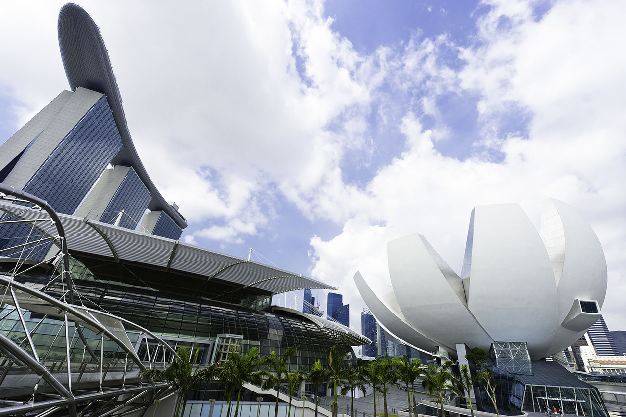 ArtScience Museum Exterior