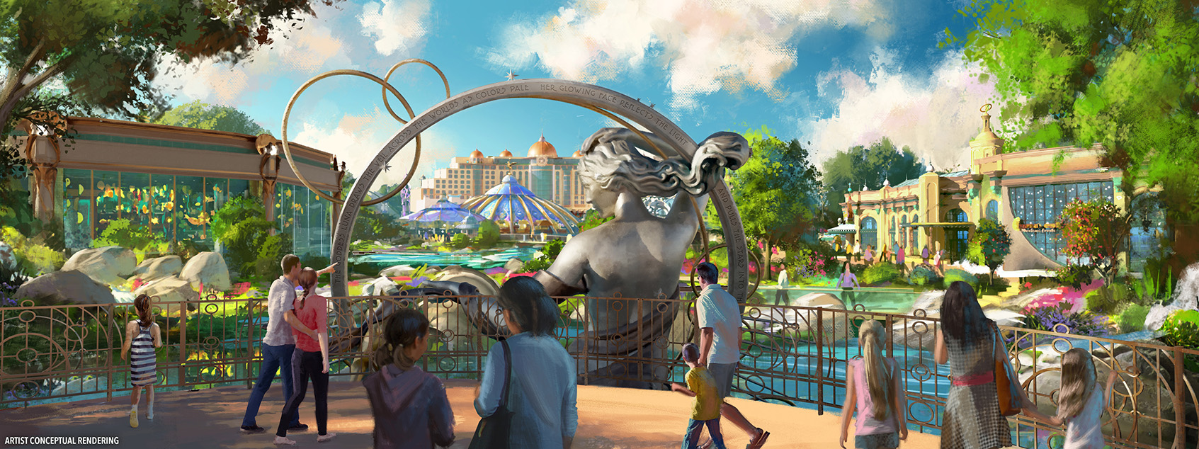 Universal Epic Universe – Celestial Park – Park Overlook