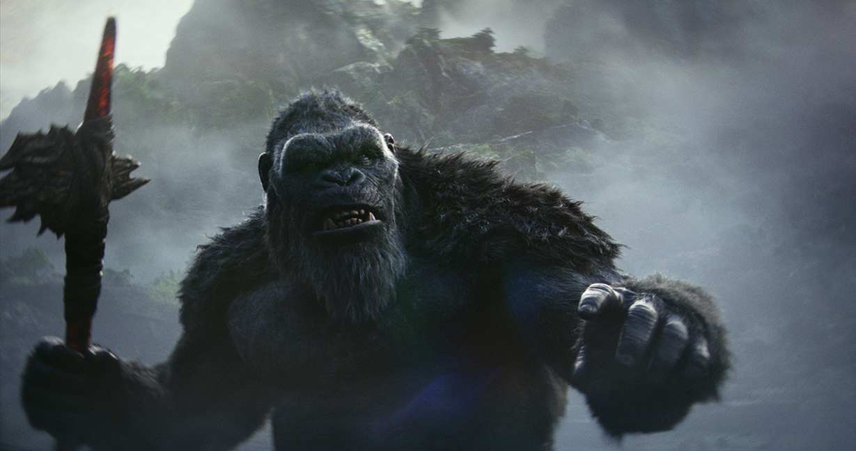 KONG in Warner Bros. Pictures and Legendary Pictures’ action adventure “GODZILLA x KONG: THE NEW EMPIRE,” a Warner Bros. Pictures release.