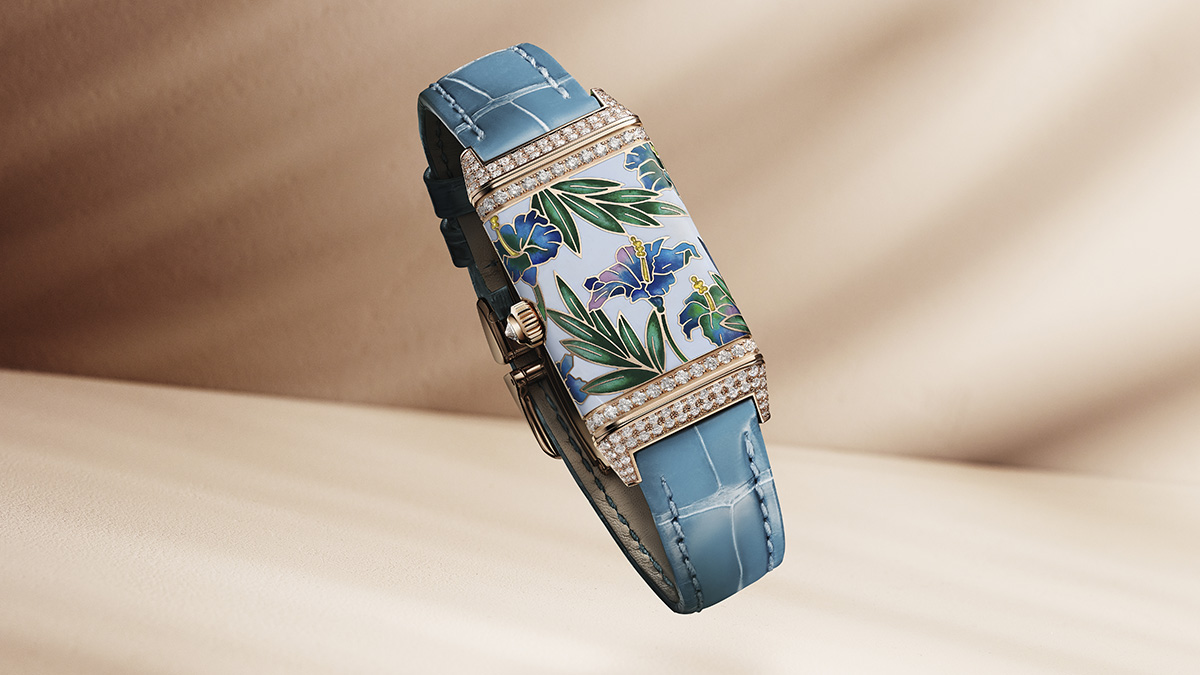 Jaeger-LeCoultre's Reverso One Precious Flowers Collection