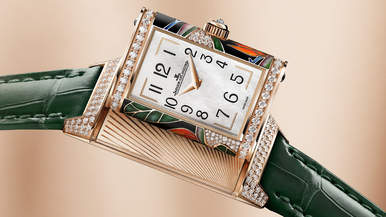 Jaeger-LeCoultre's Reverso One Precious Flowers Collection 