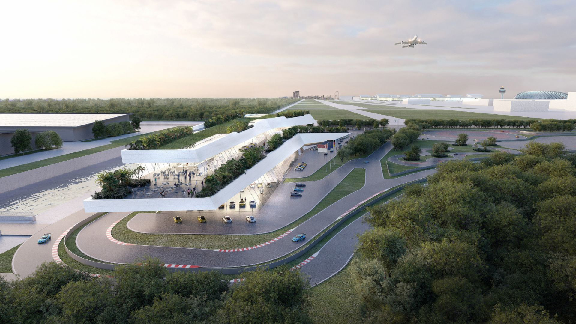 Porsche Experience Center Singapore - Artist's Impression