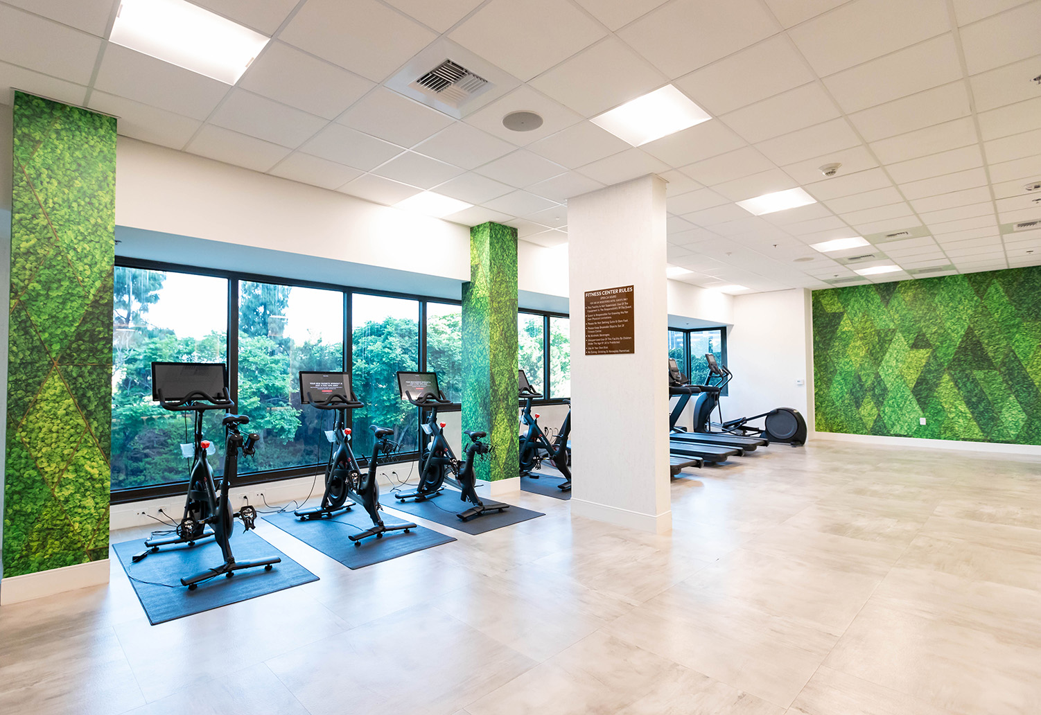 Fitness Studio at Sonesta Irvine hotel (Photo by Julie Nguyen)