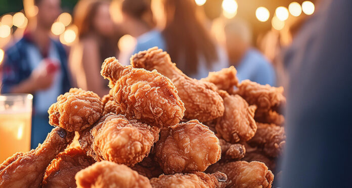 Fried Chicken (Photo created by Julie Nguyen)