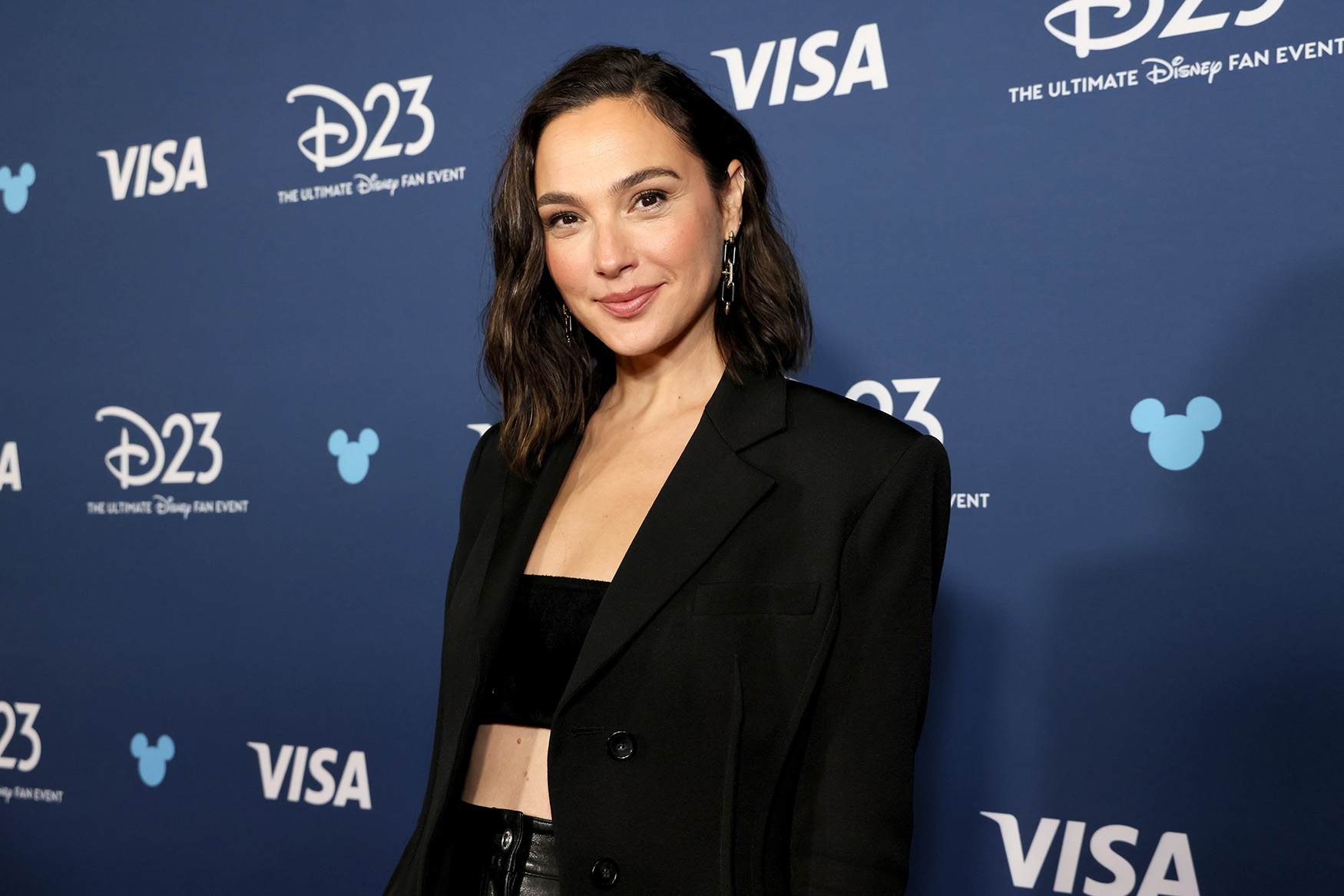 Gal Gadot at D23: The Ultimate Disney Fan Event in Anaheim, California on August 09, 2024. 