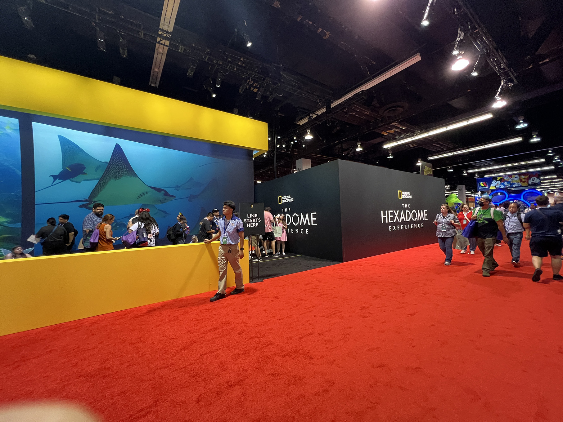 National Geographic Hexadome at D23 (Photo by Julie Nguyen)