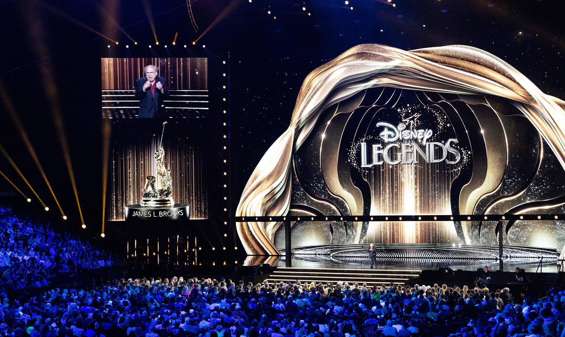 James L. Brooks - 2024 Disney Legends Award Ceremony at D23 (Photo by Julie Nguyen)