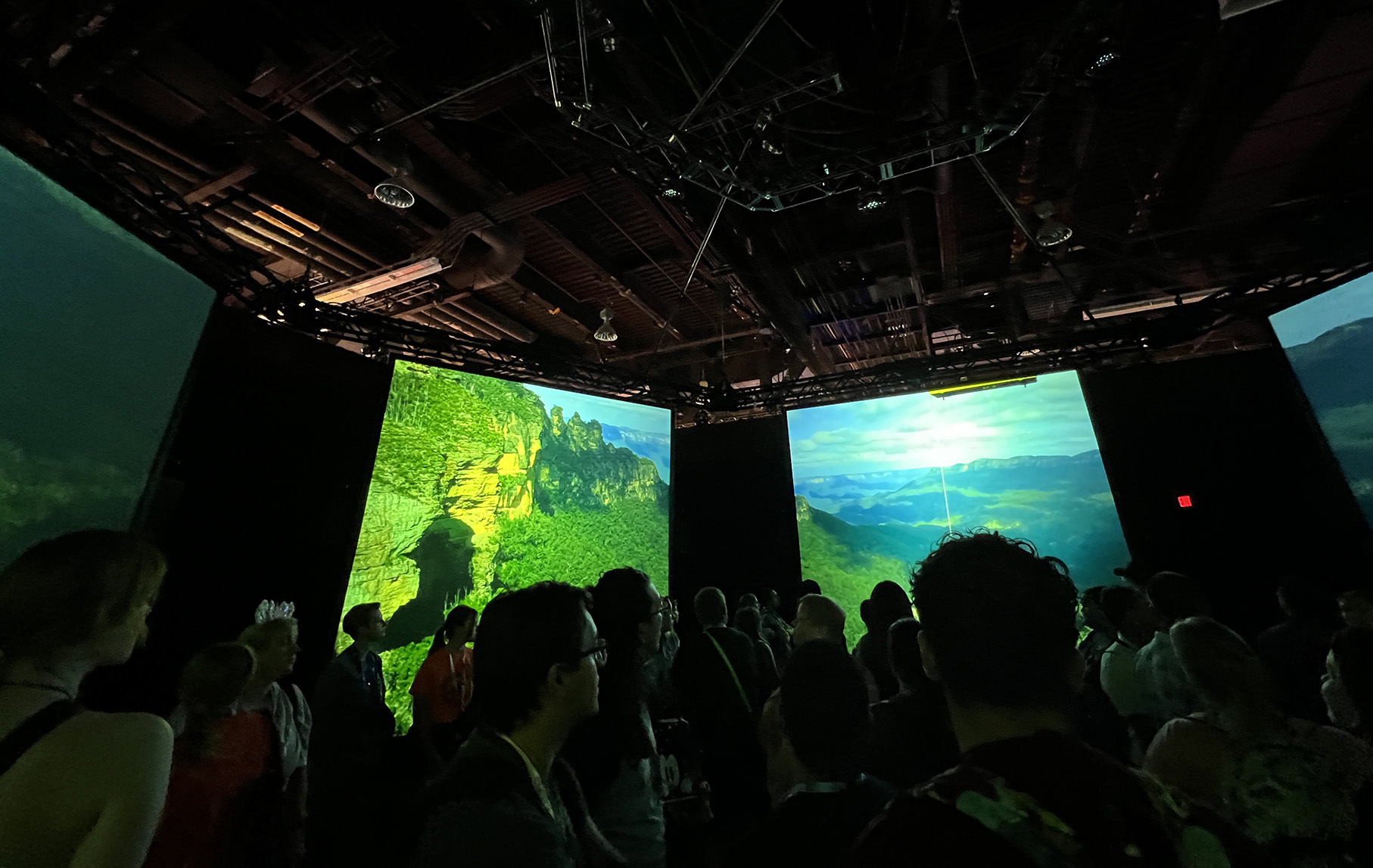 National Geographic Hexadome at D23 (Photo by Julie Nguyen)