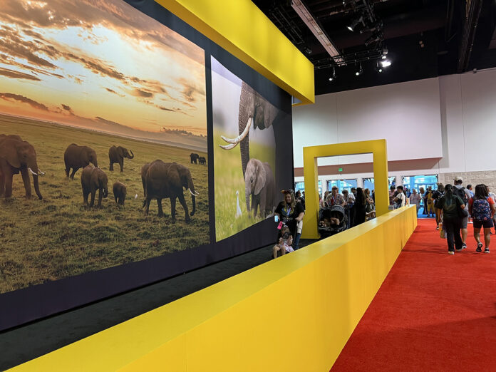 National Geographic Hexadome at D23 Expo 2024 (Photo by Julie Nguyen)