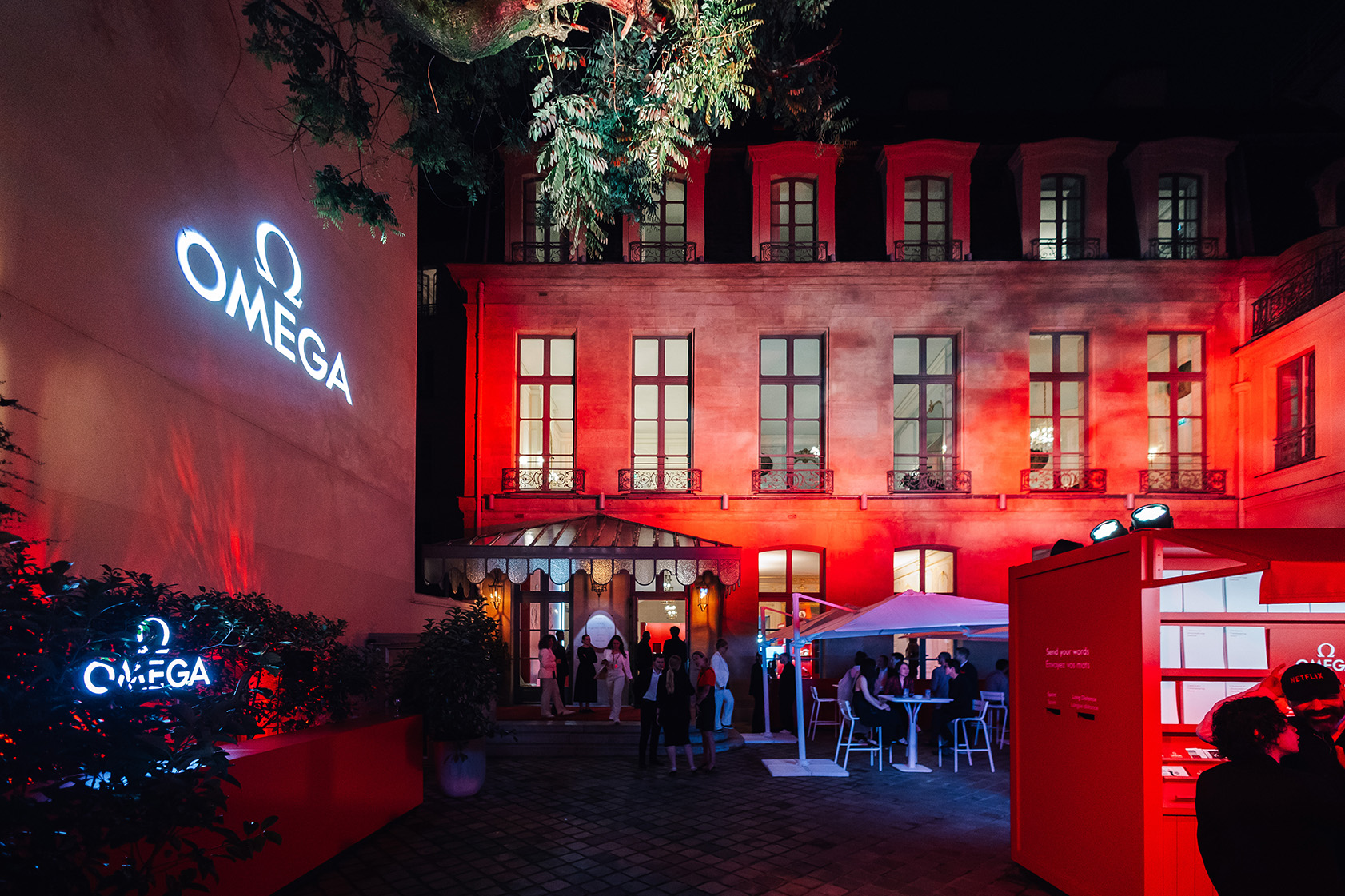 Opening Night at OMEGA House Paris