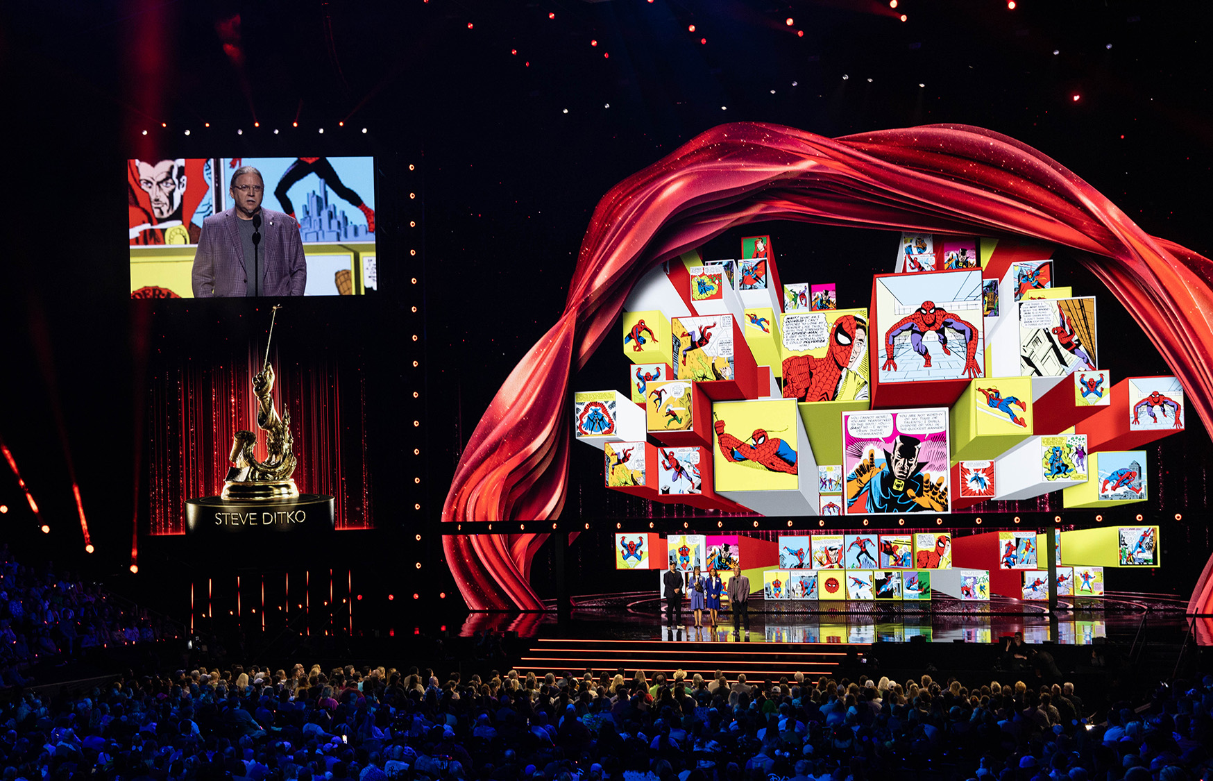 Steve Ditko - 2024 Disney Legends Award Ceremony at D23 (Photo by Julie Nguyen)