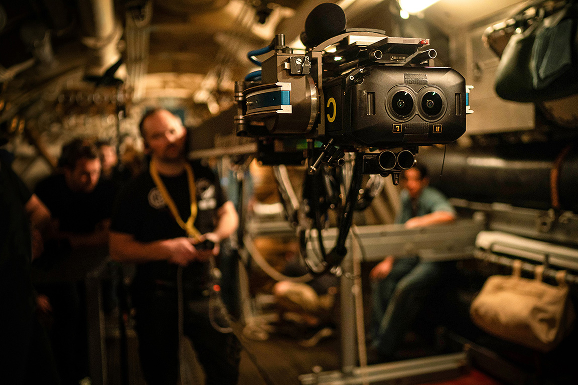 Submerged was filmed on location in Prague, Brussels, and Malta using Apple Immersive Video cameras, which feature two lenses to record 8K 3D video.