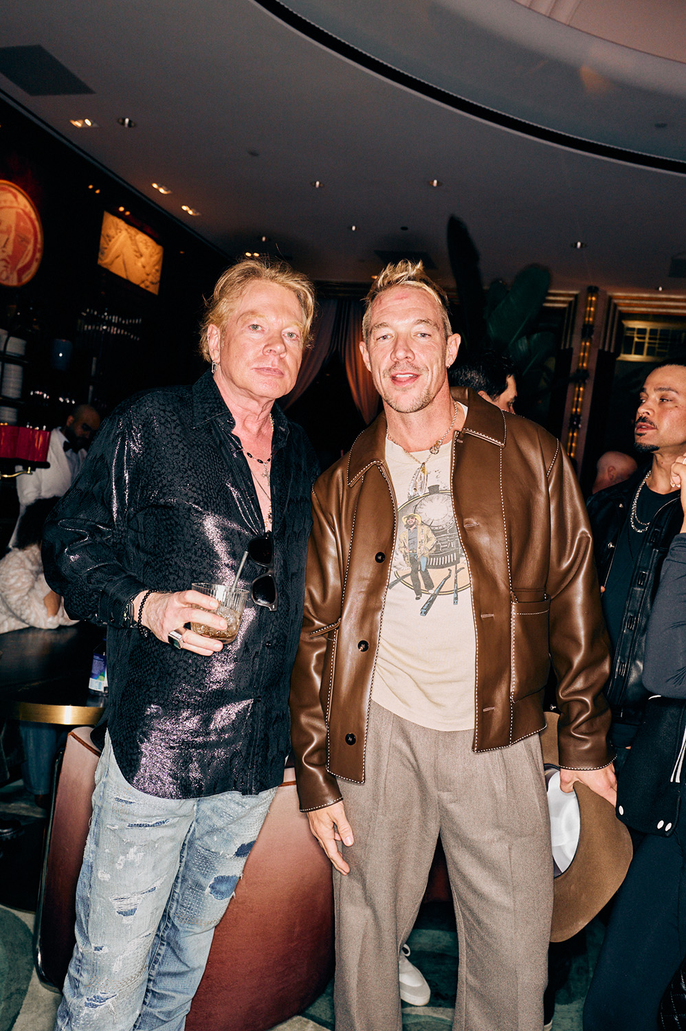 Axl Rose, Diplo at The After by Wynn at Delilah Las Vegas