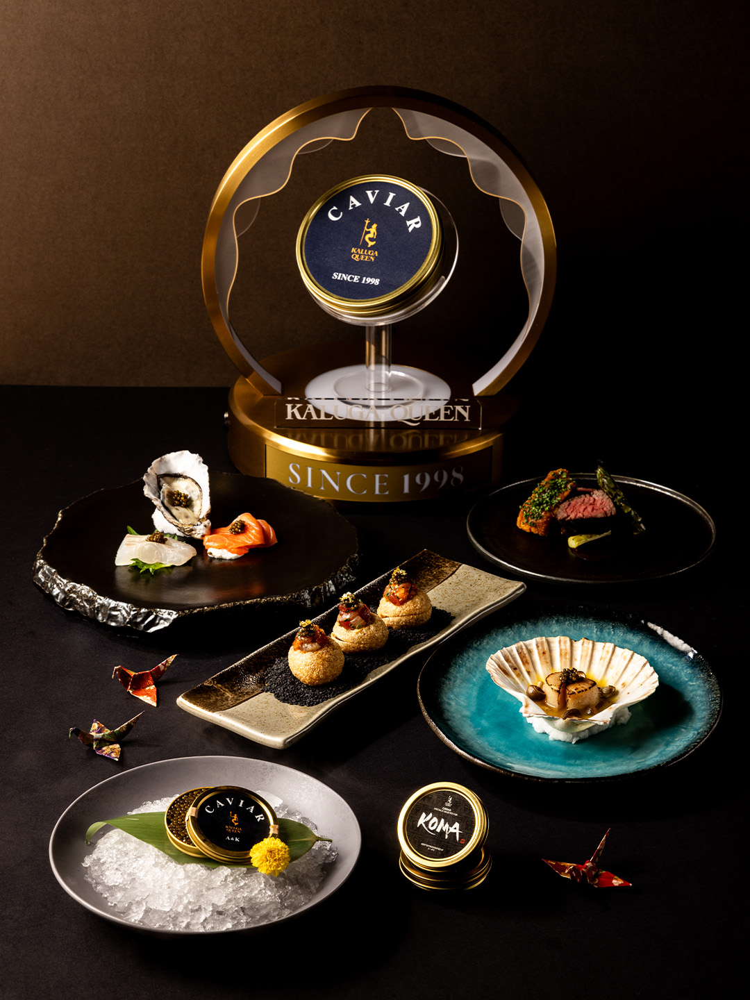 KOMA Kaluga Queen Caviar Pairing Event