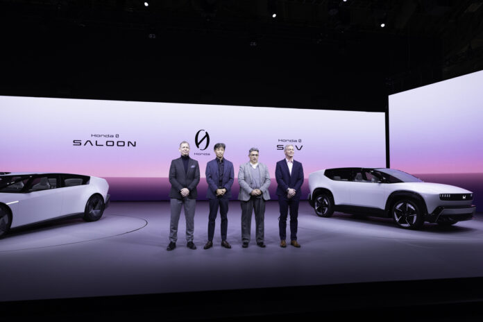 Honda 0 Saloon & SUV Prototypes Debut at 2025 CES