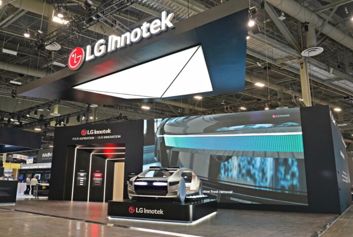 LG Innotek’s booth at CES 2025