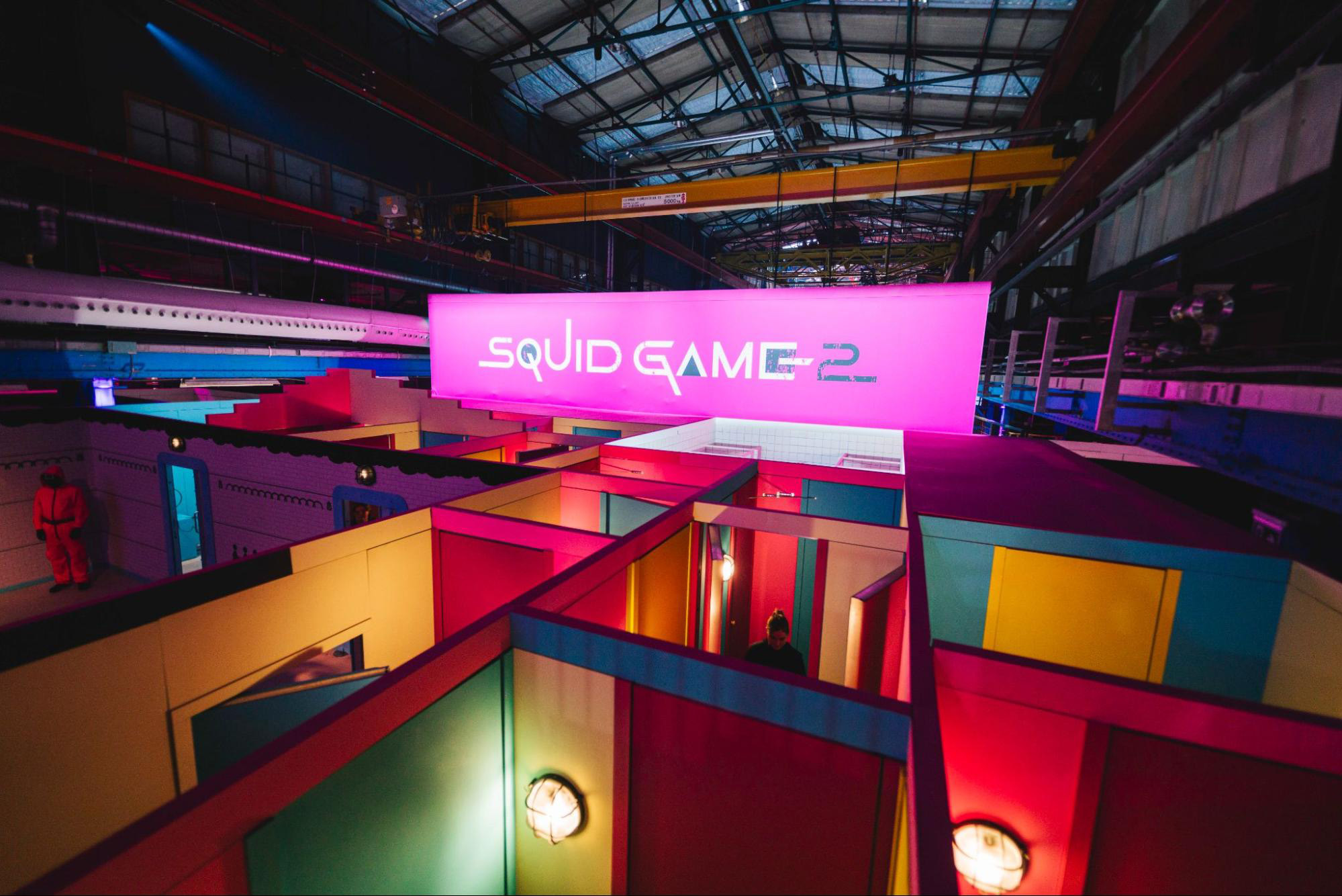 Squid Game Maze in the Netherlands