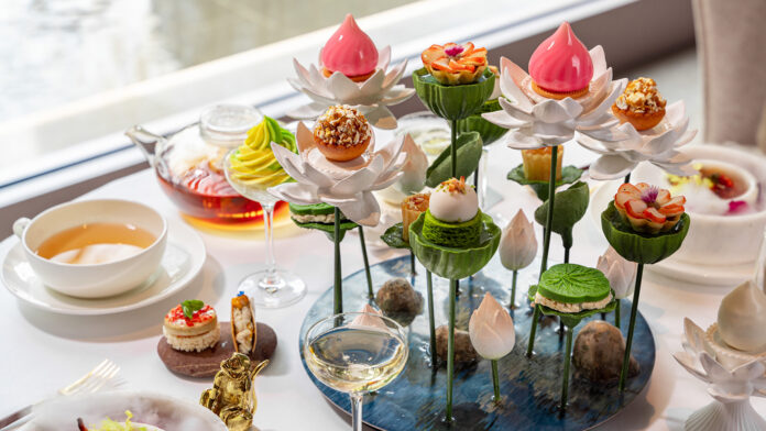 The White Lotus-Inspired Afternoon Tea & Bar at Four Seasons Hotel Bangkok