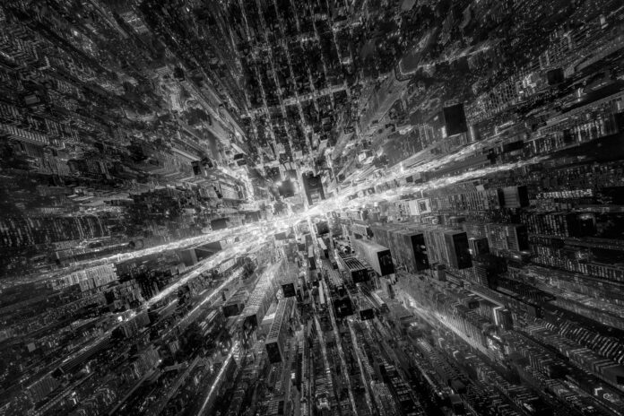 This super-wide aerial view of Times Square in New York City has a resolution of 400 million pixels and a viewing angle equivalent to a 5mm focal length on a full-frame camera. © Xuecheng Liu, China Mainland, Winner, Open Competition, Architecture, 2025 Sony World Photography Awards